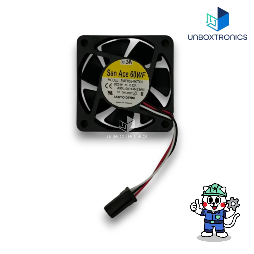[9WF0624H7D05] 9WF0624H7D05 (A09L-0001-0423#50) Sanyo Denki Fan