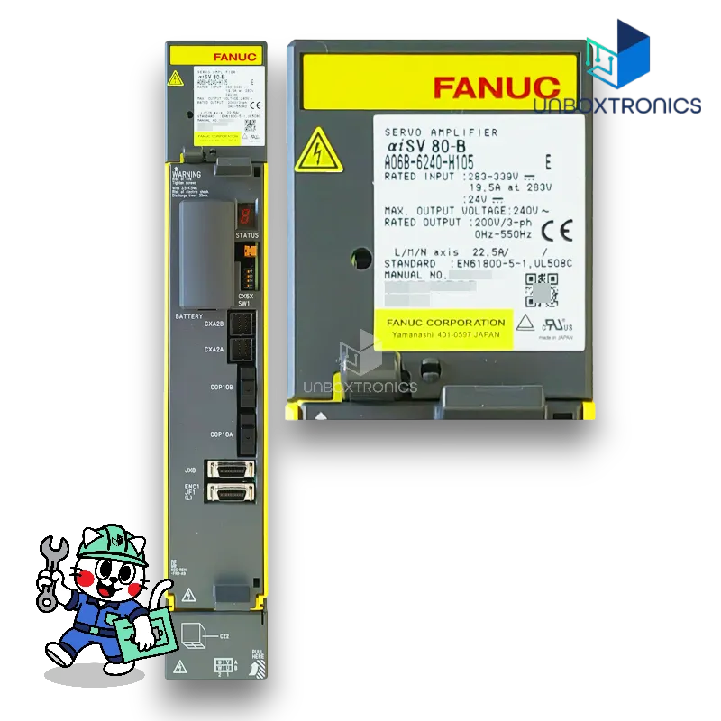 [A06B-6240-H105] A06B-6240-H105 Fanuc Servo Amplifier