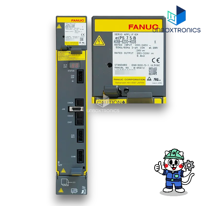 [A06B-6200-H008] A06B-6200-H008 Fanuc Power Supply